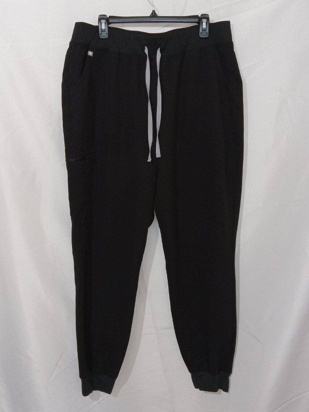 FIGS Zamora Scrub Pants Womens XL Black Technical Collection Jogger Stretch